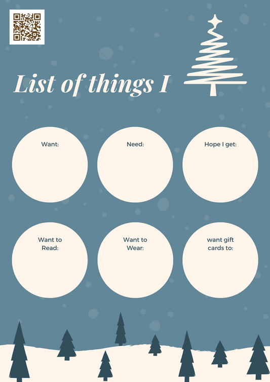 Christmas Wishlist- Free Download