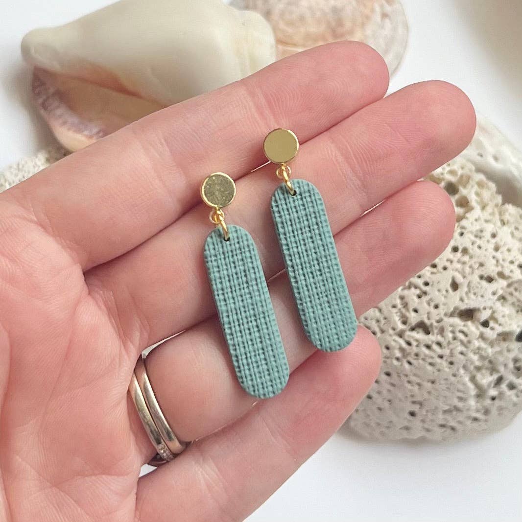 Rattan Skinny Dangles