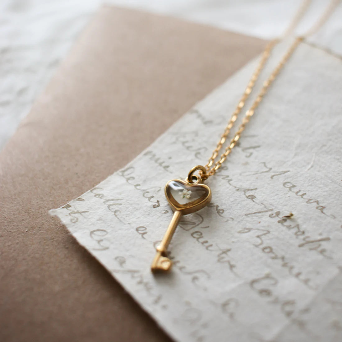 The Garden Key Necklace