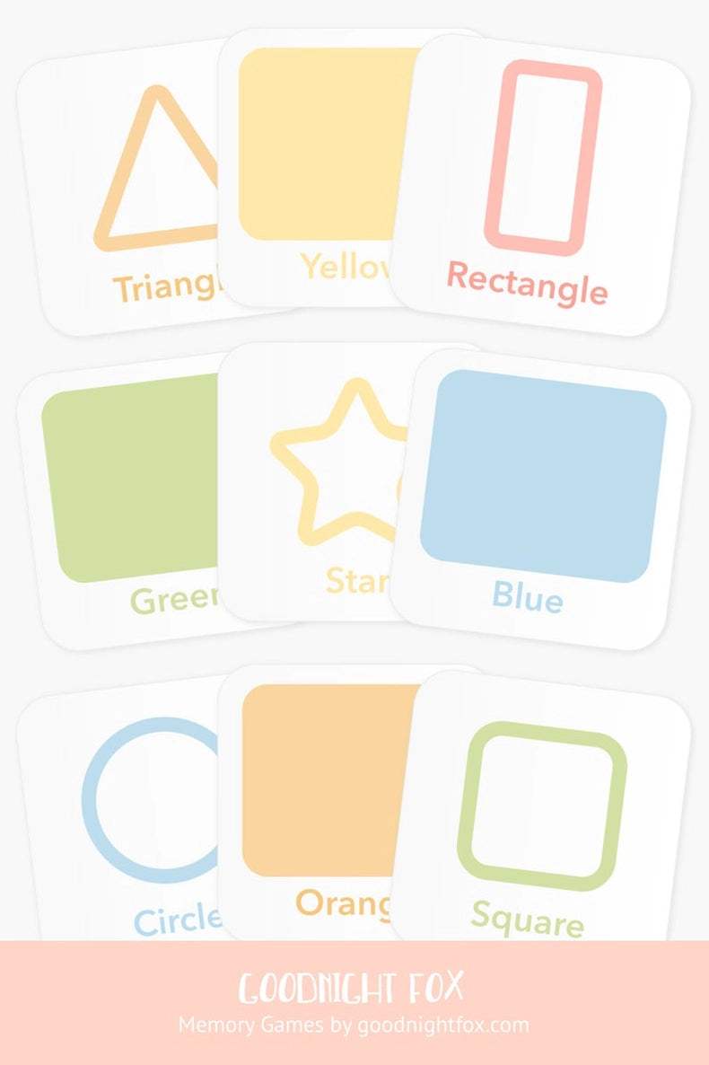 Shapes Memory Game