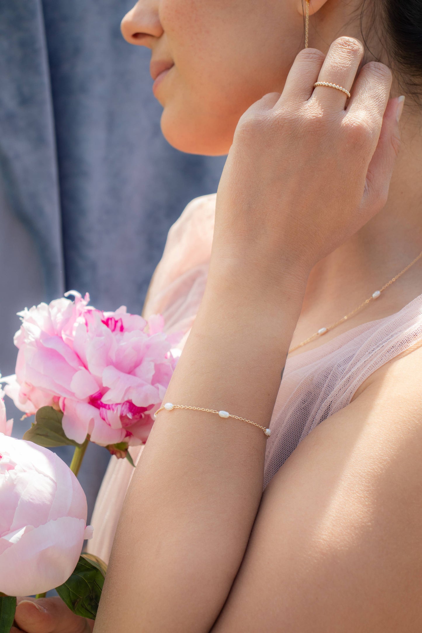 Pearl Station Bracelet