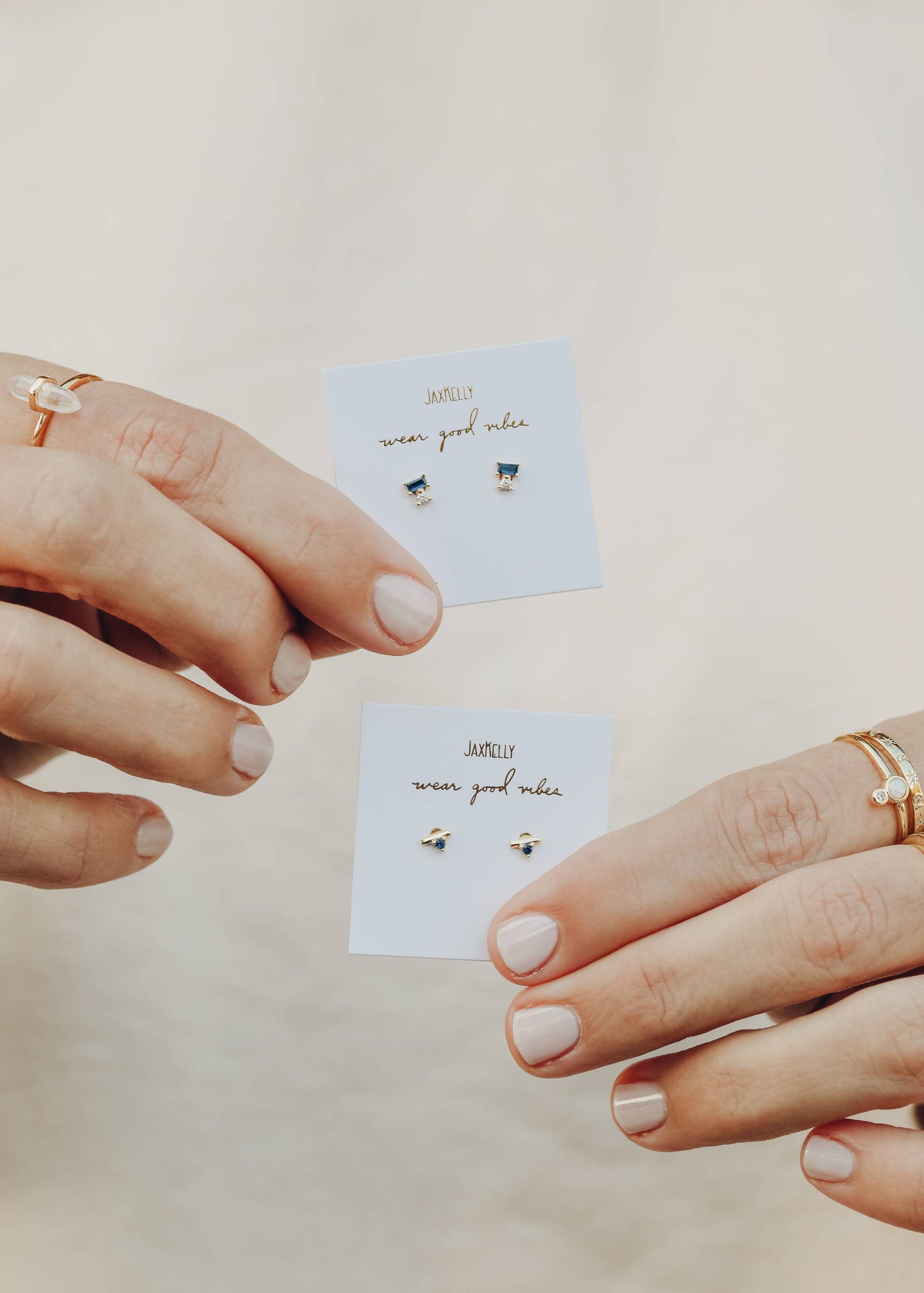 Stud - Sapphire - Earring