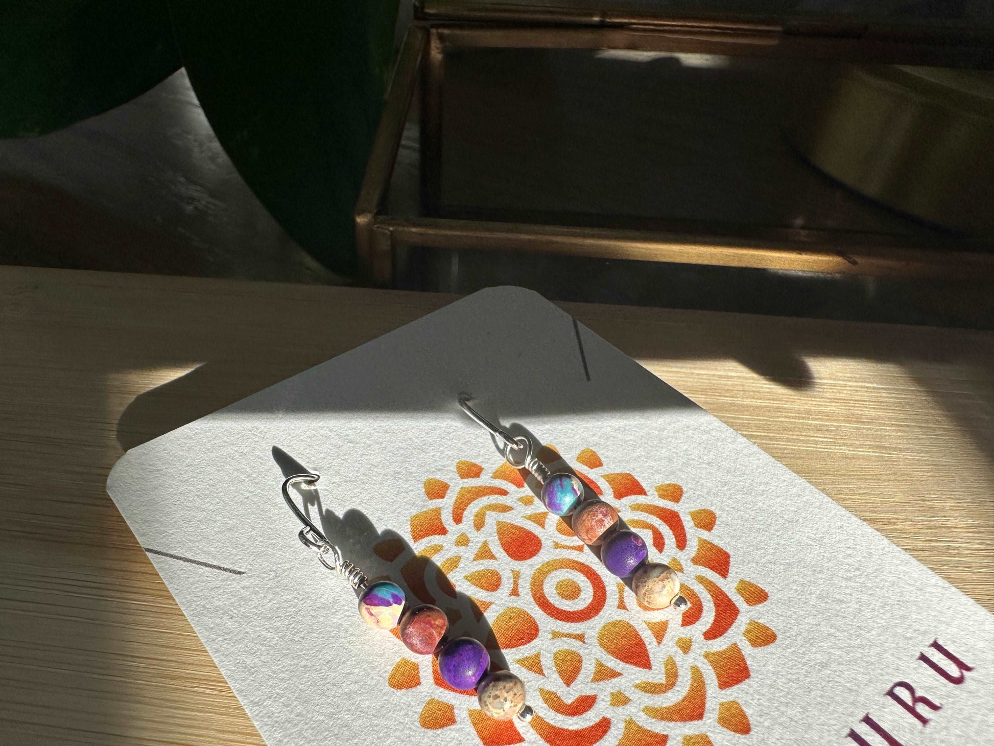 Beaded earrings