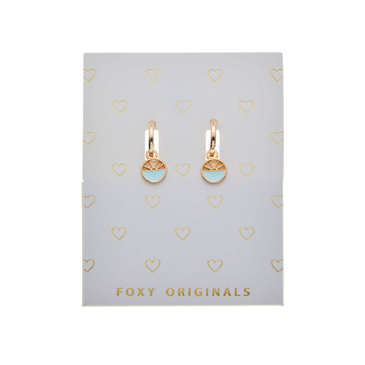 Cabana Earrings |Huggie Hoops