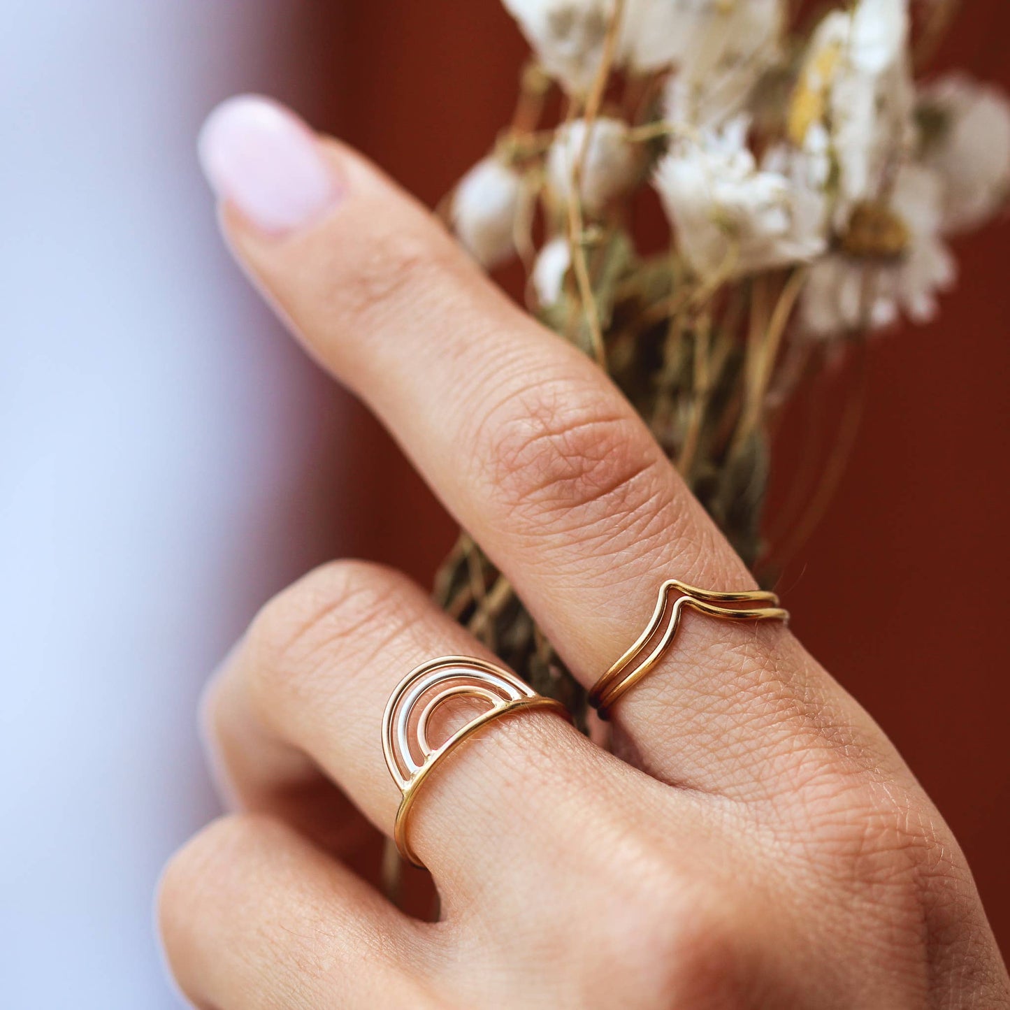 Follow Your Dreams Stacked Ring Set