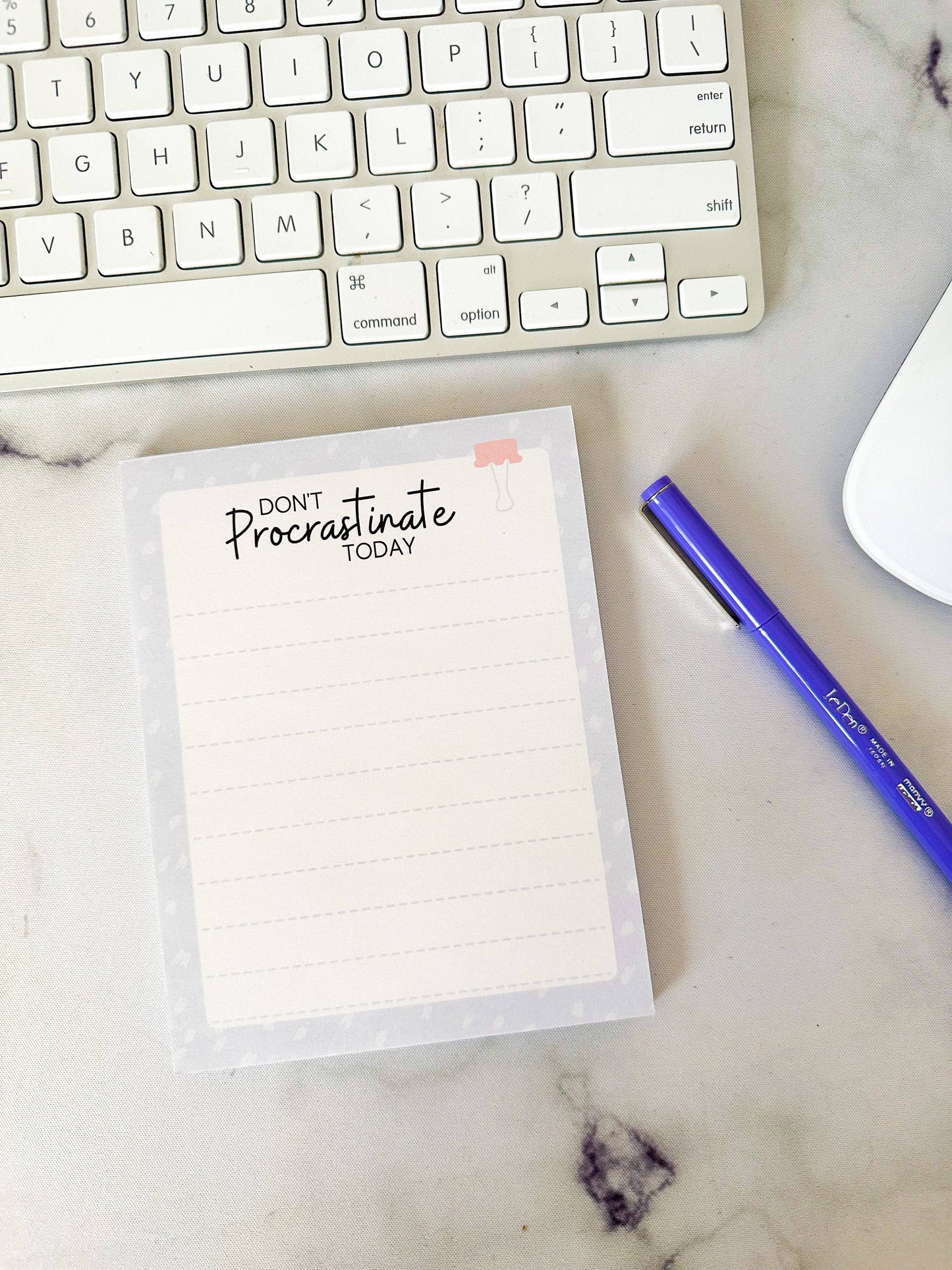 Don't Procrastinate Today Note Pad