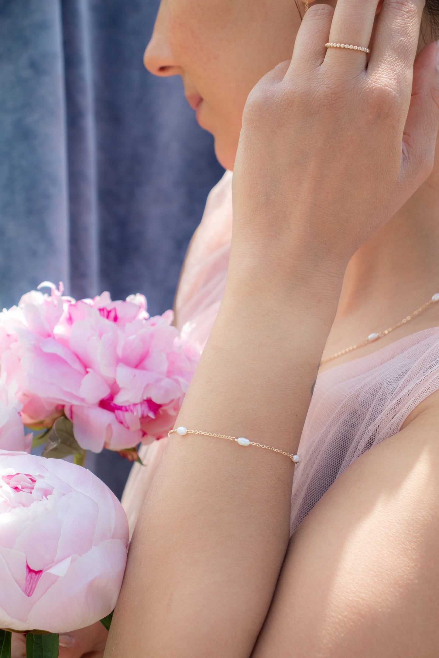 Pearl Station Bracelet
