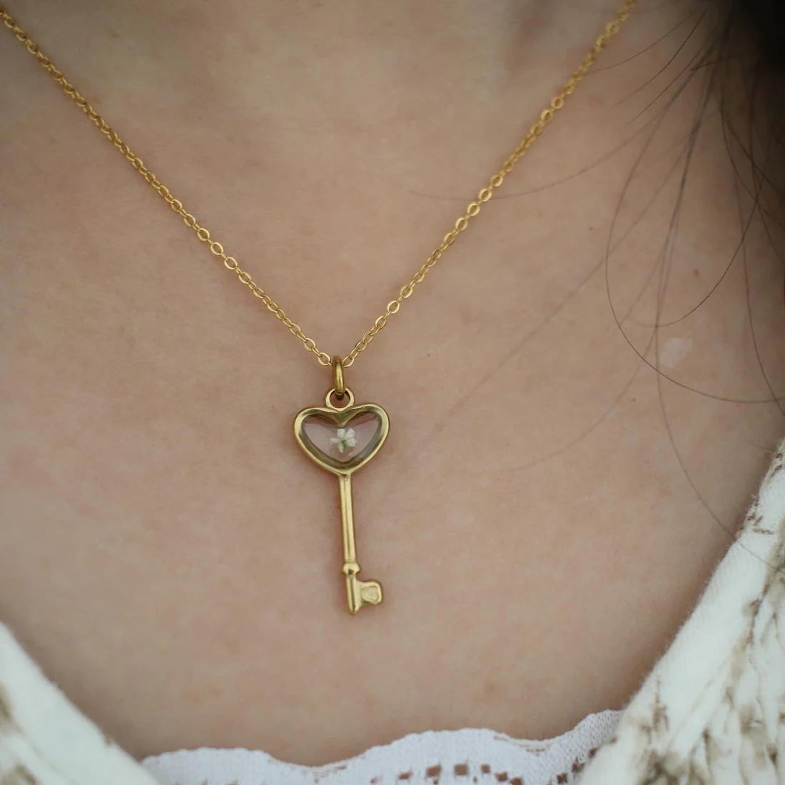 The Garden Key Necklace