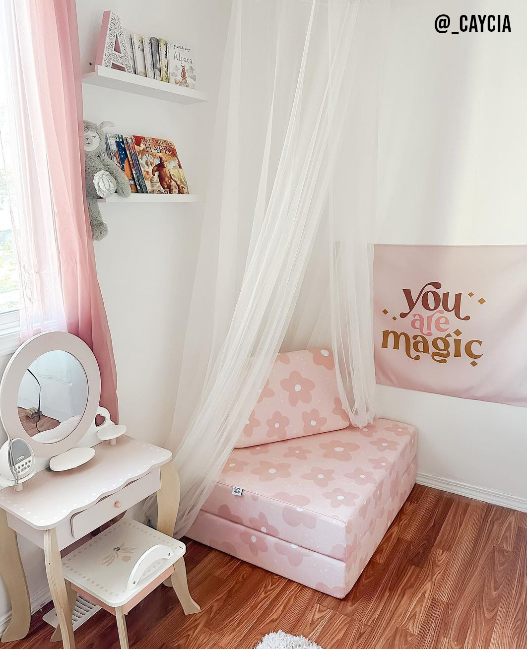 You Are Magic Banner - Girls Room Wall Hanging 36x26