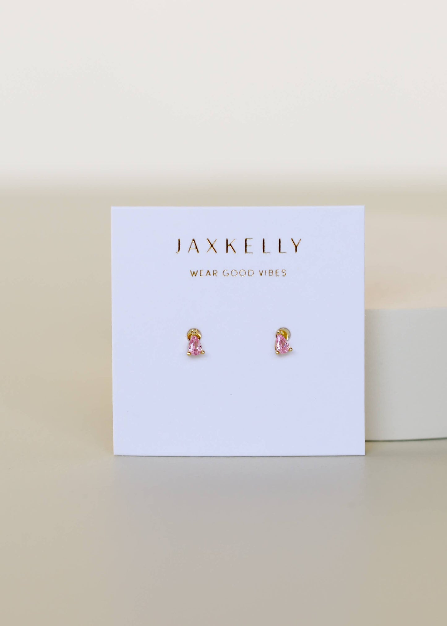 Teardrop - Light Pink - Earring