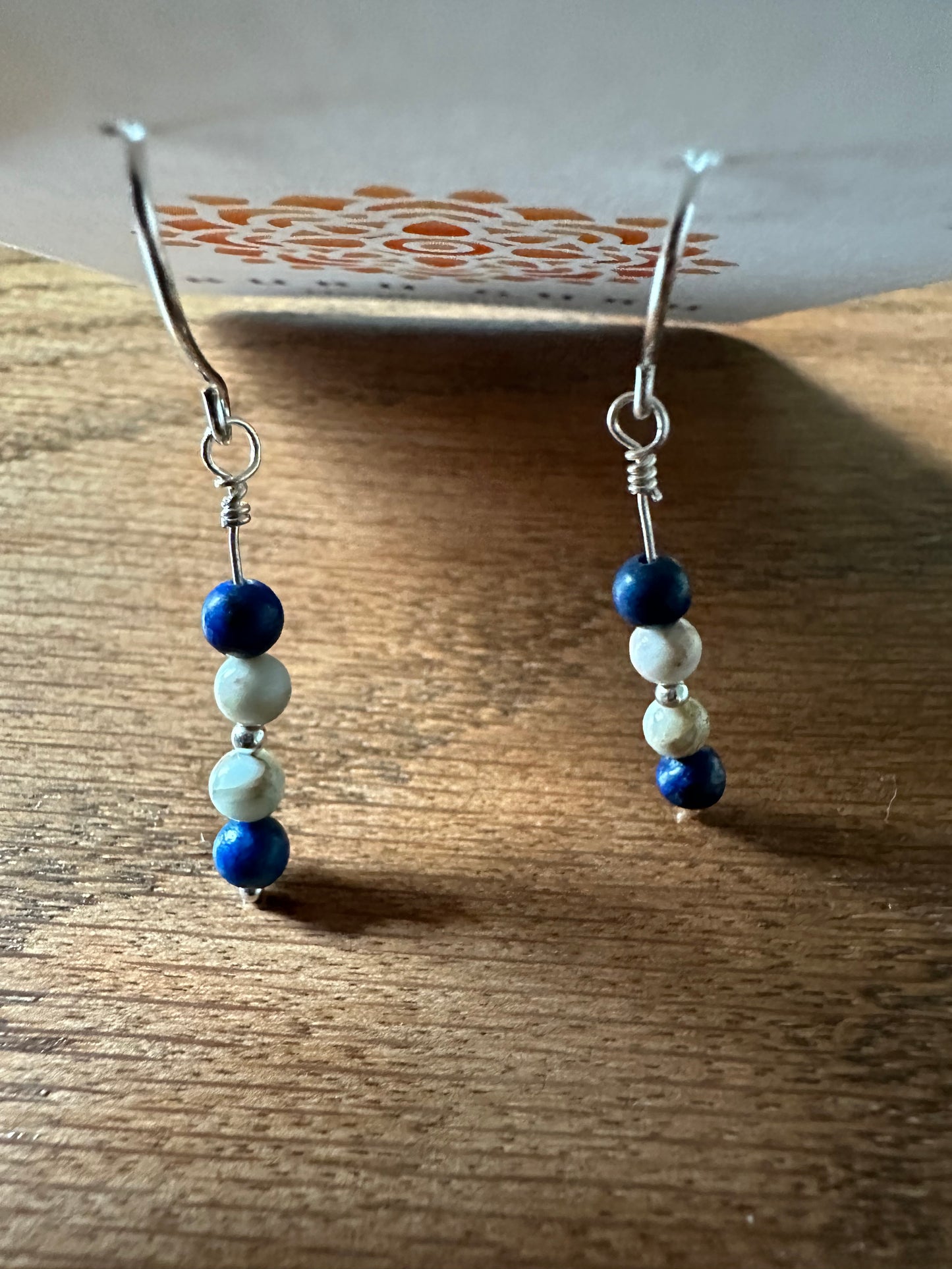 Lapis lazuli earrings