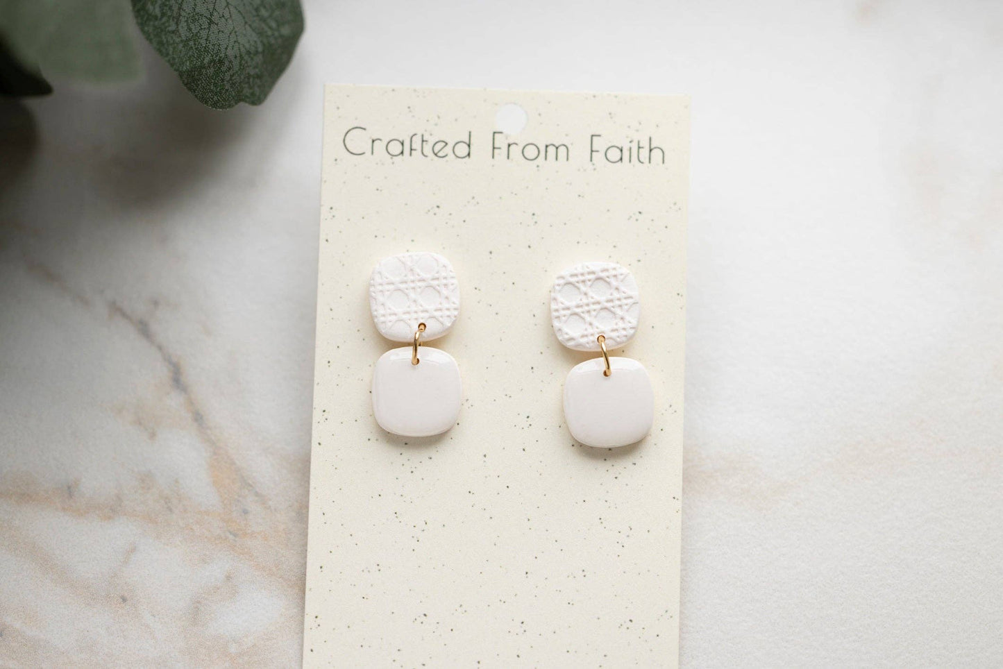 Double Texture Dangles