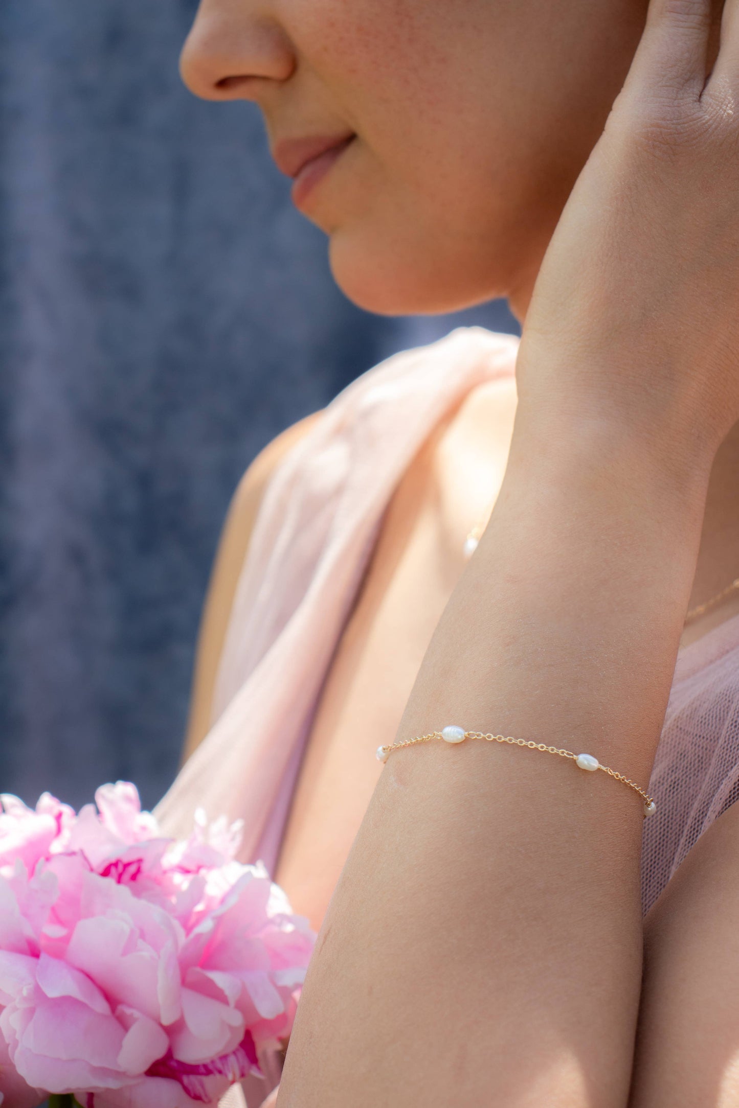 Pearl Station Bracelet