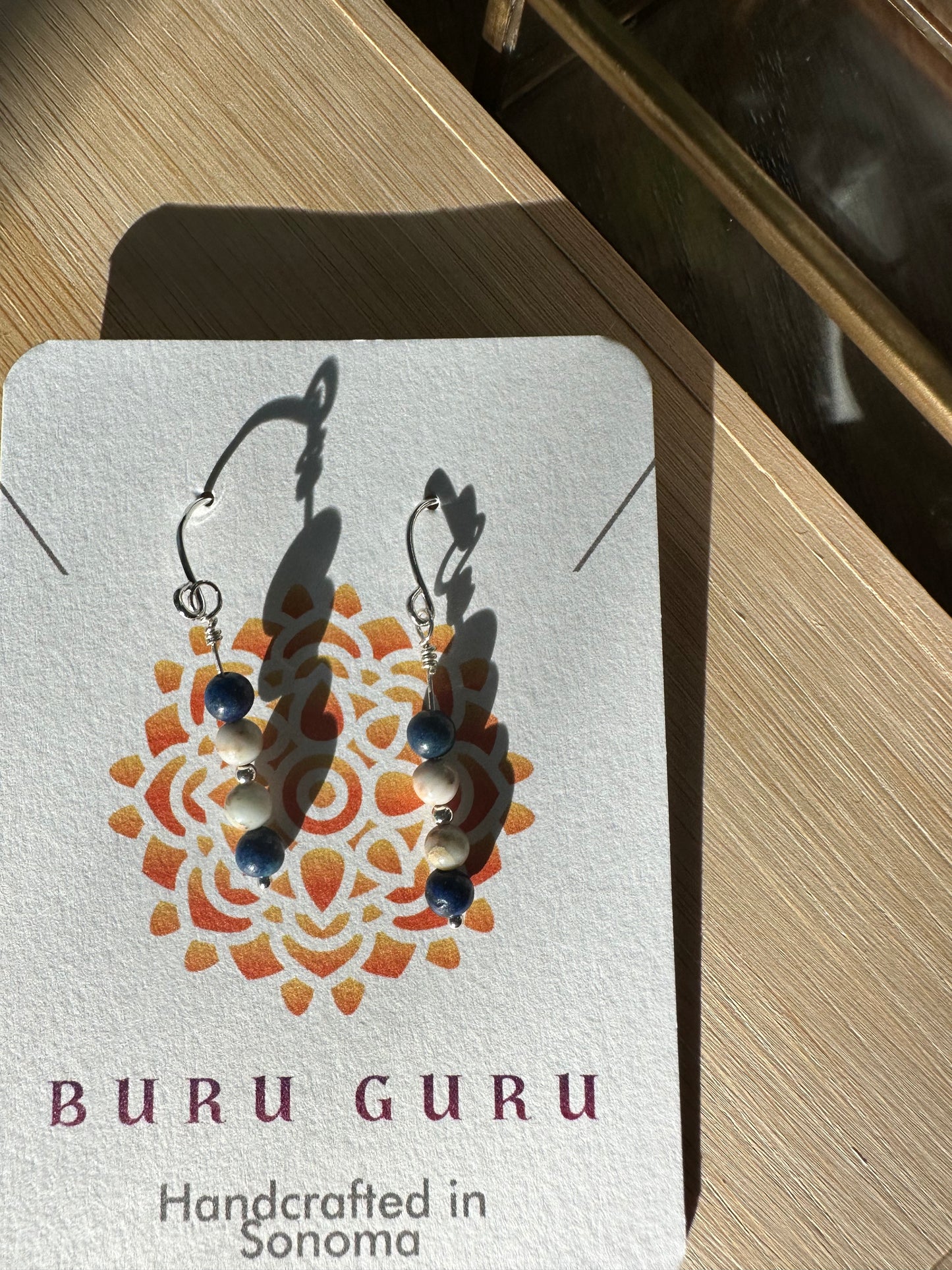 Lapis lazuli earrings