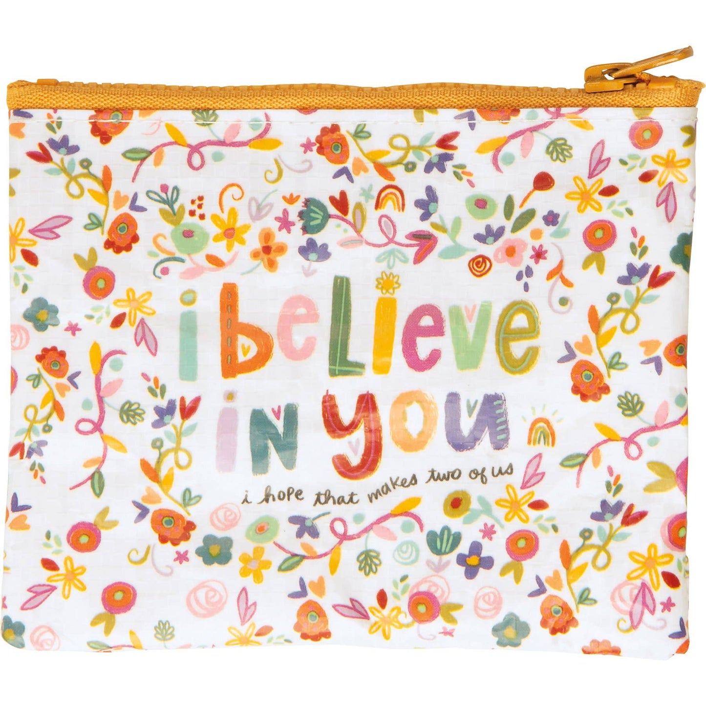 I Believe In You Zipper Wallet