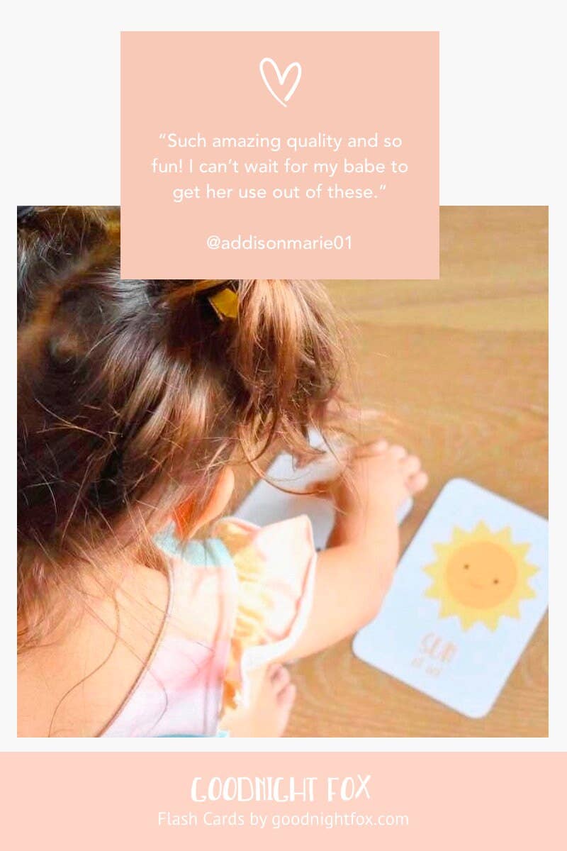 Toddler Mindfulness Flash Cards for Wellness Activities