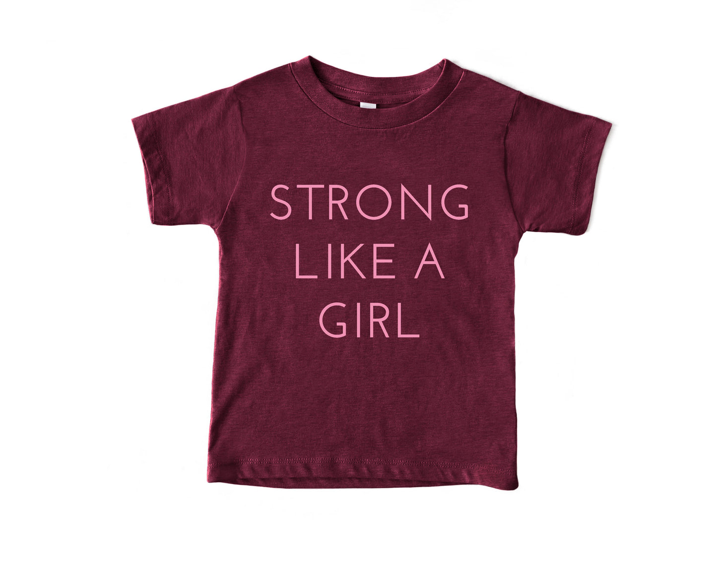 Strong Like a Girl | Girls Summer Shirt