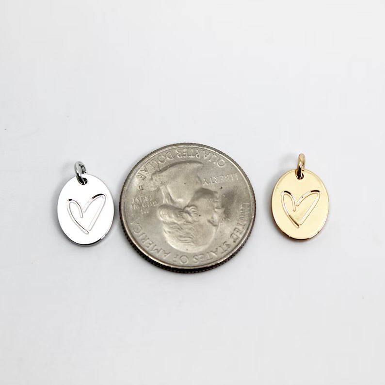 Inhale exhale necklace in silver