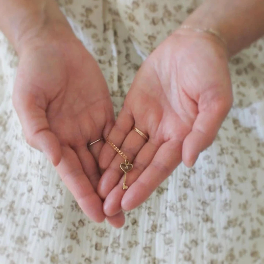 The Garden Key Necklace