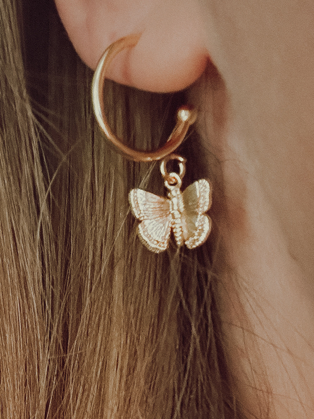 Butterfly earrings