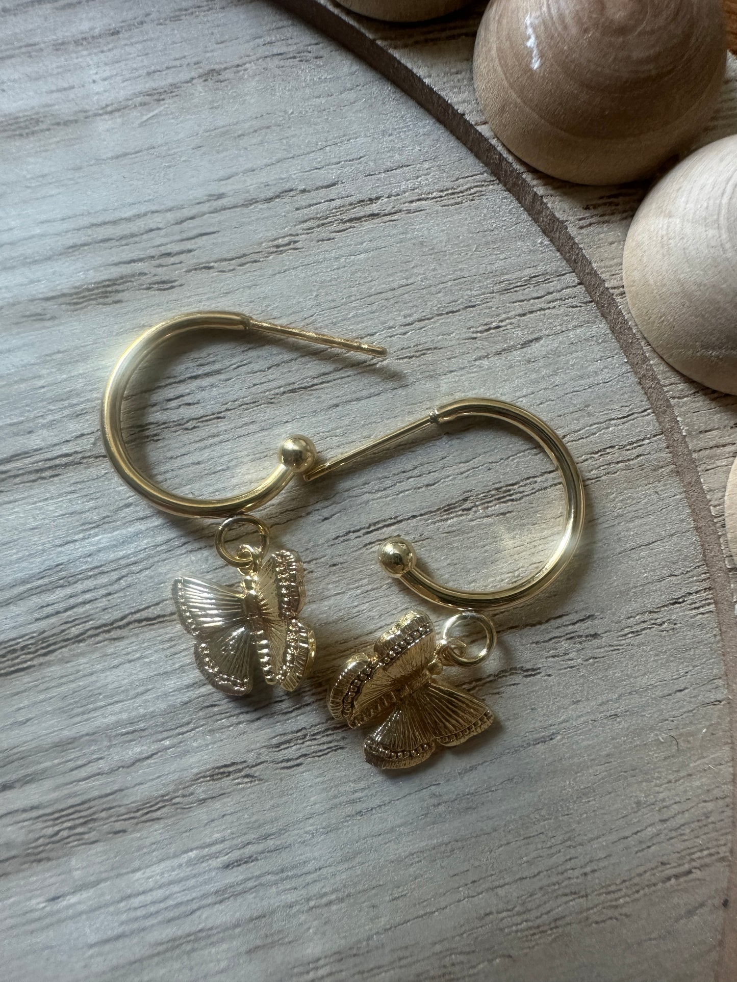Butterfly earrings