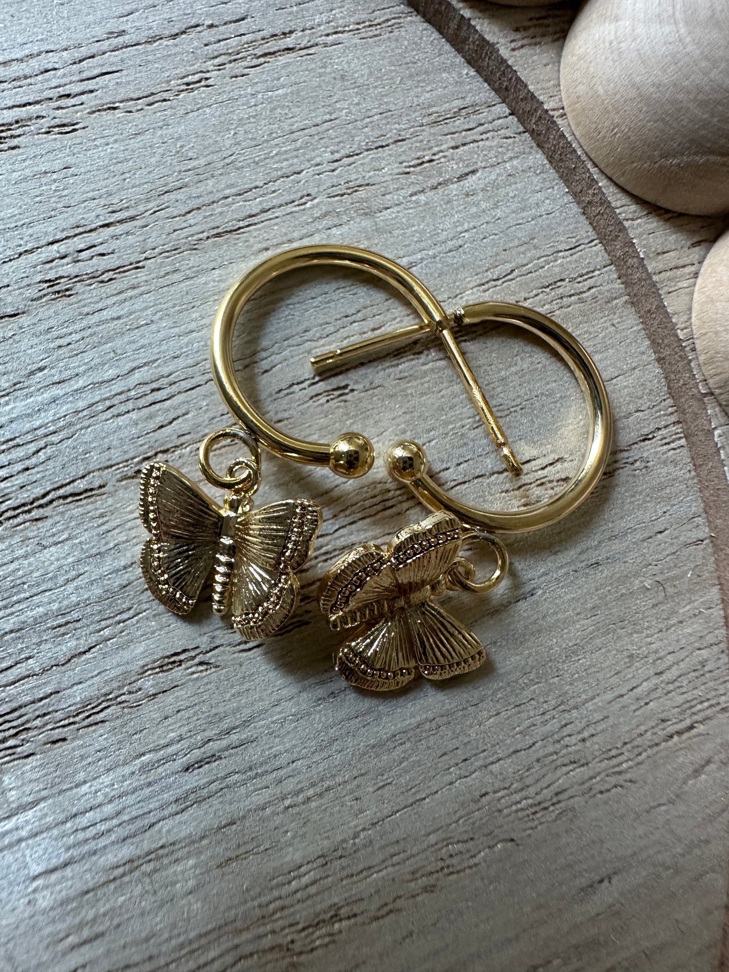 Butterfly earrings