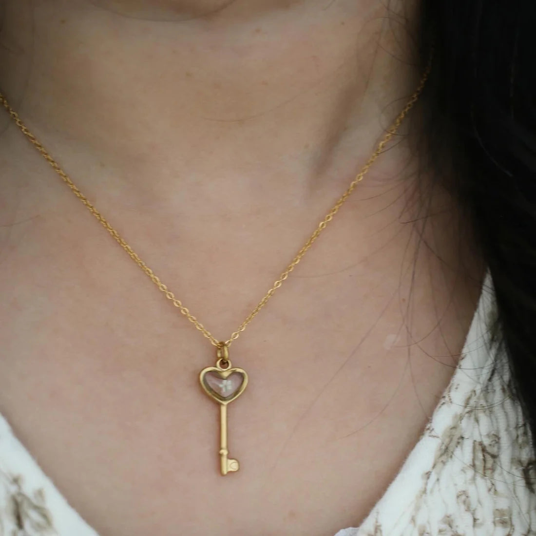 The Garden Key Necklace