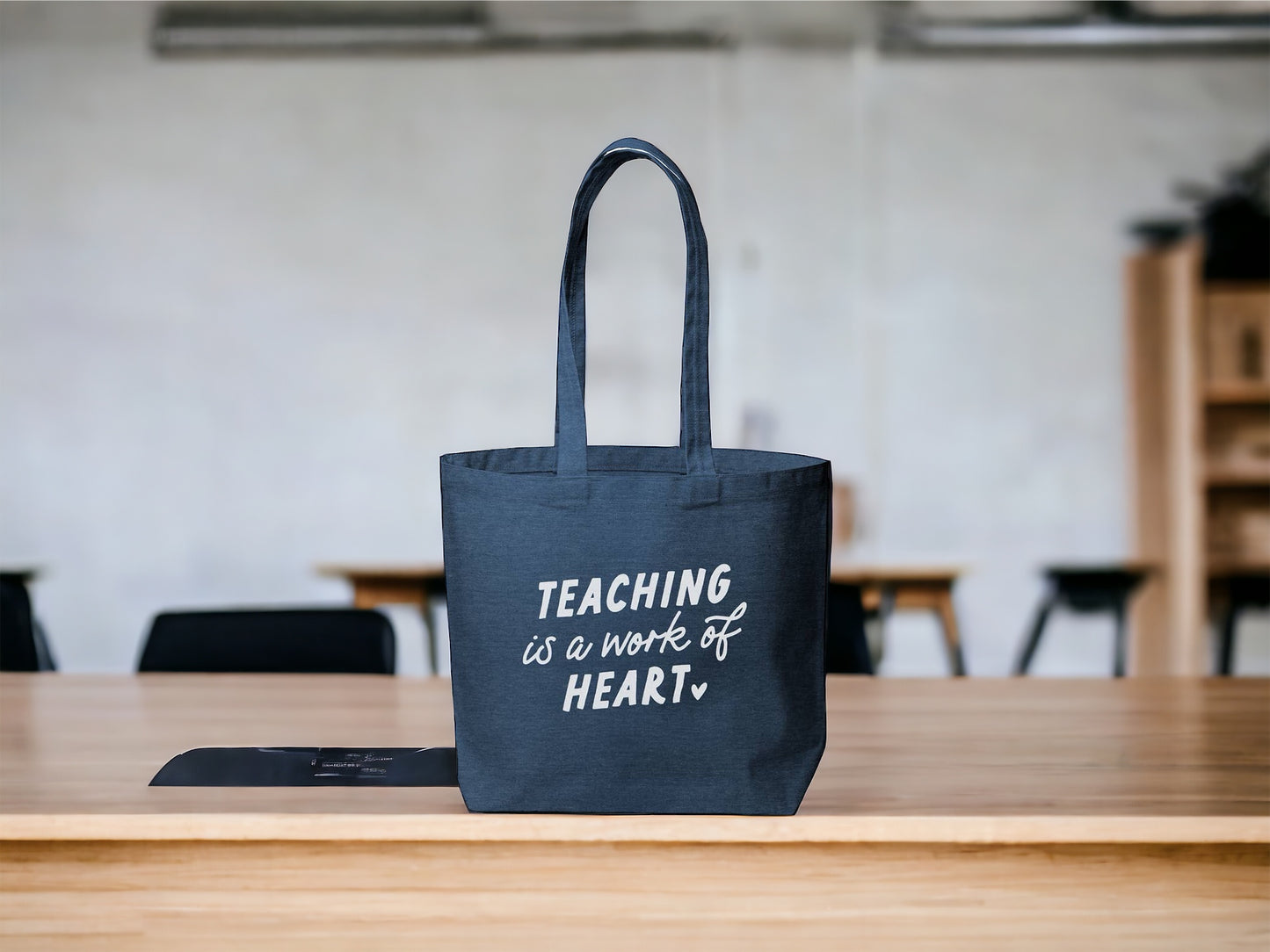 Teaching Is A Work of Heart Tote Bag