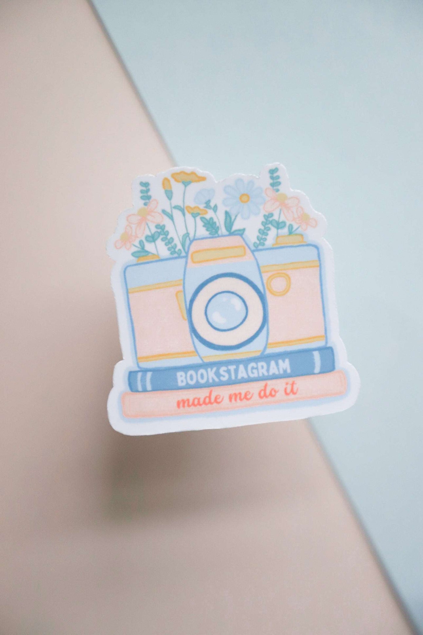 Bookstagram Made Me Do It Sticker
