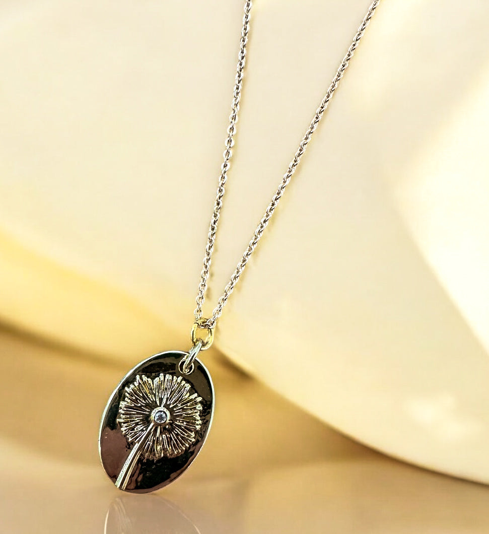Dandelion Necklace