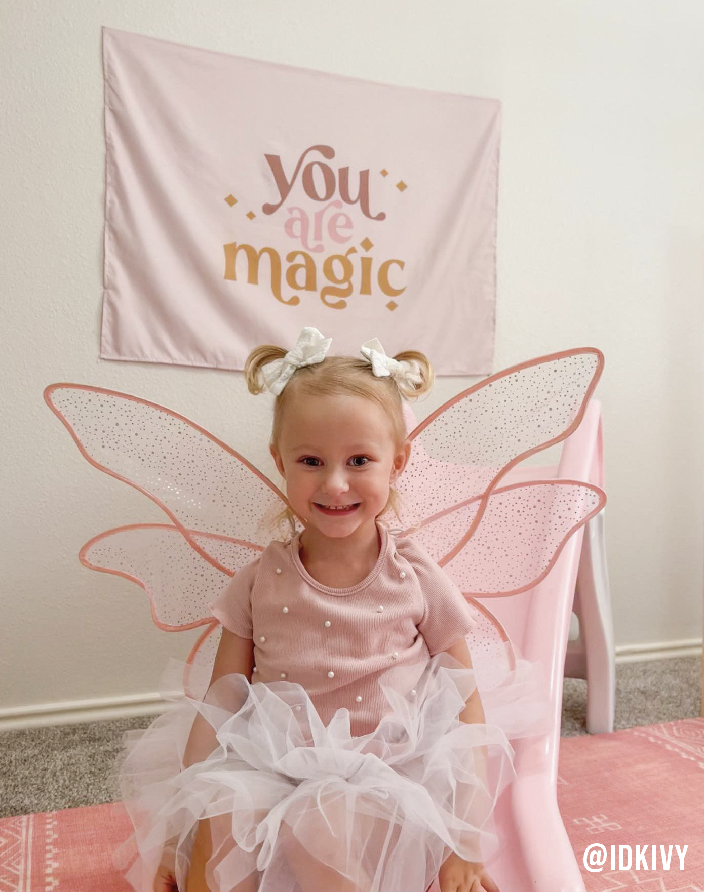 You Are Magic Banner - Girls Room Wall Hanging 36x26