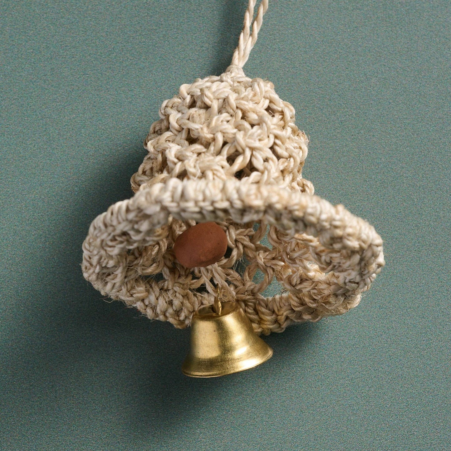 Macrame Bell Ornament