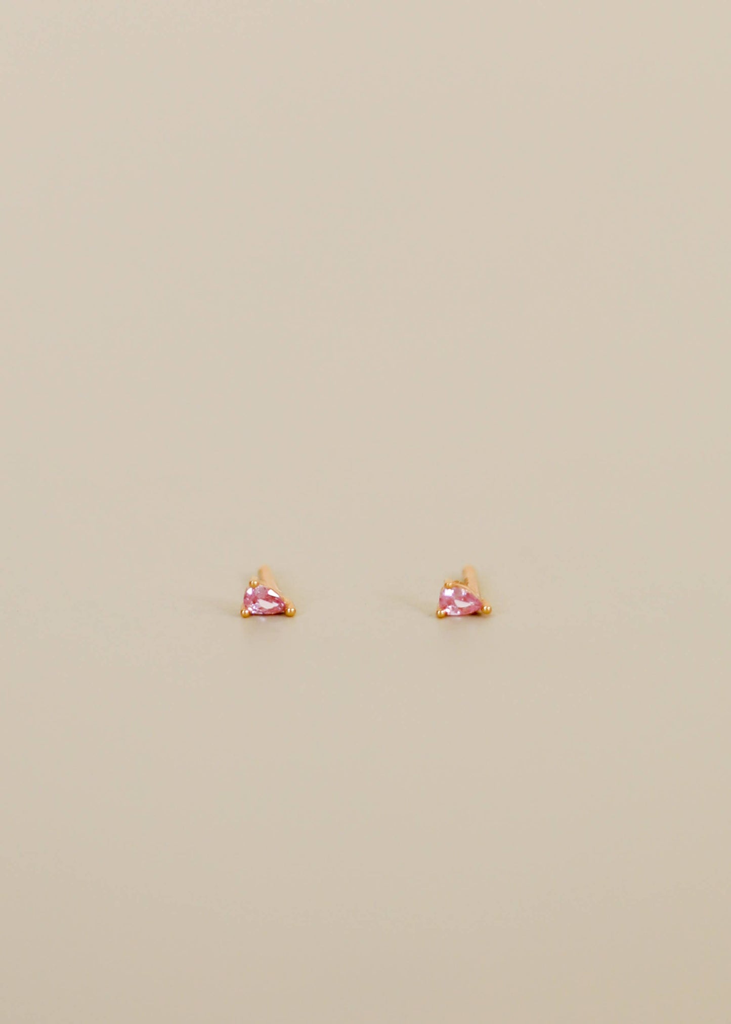Teardrop - Light Pink - Earring