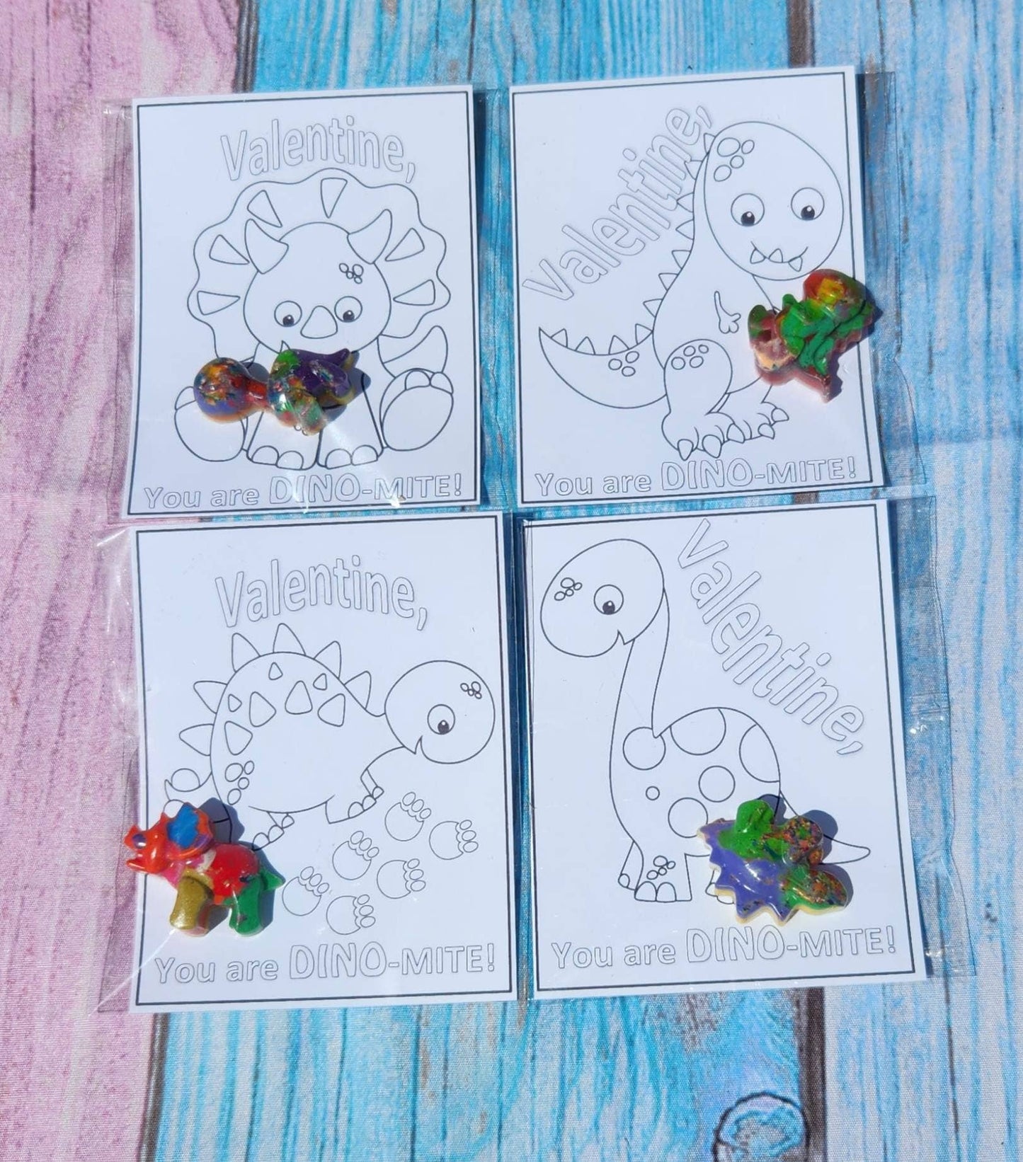 Valentines Day Cards - Dino Cards, Valentines Day Dino Cards