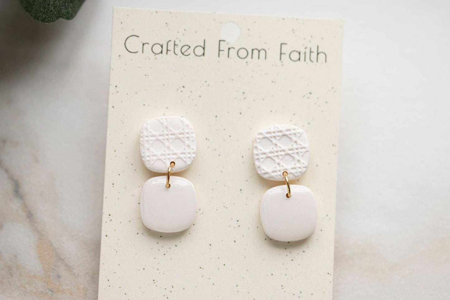 Double Texture Dangles