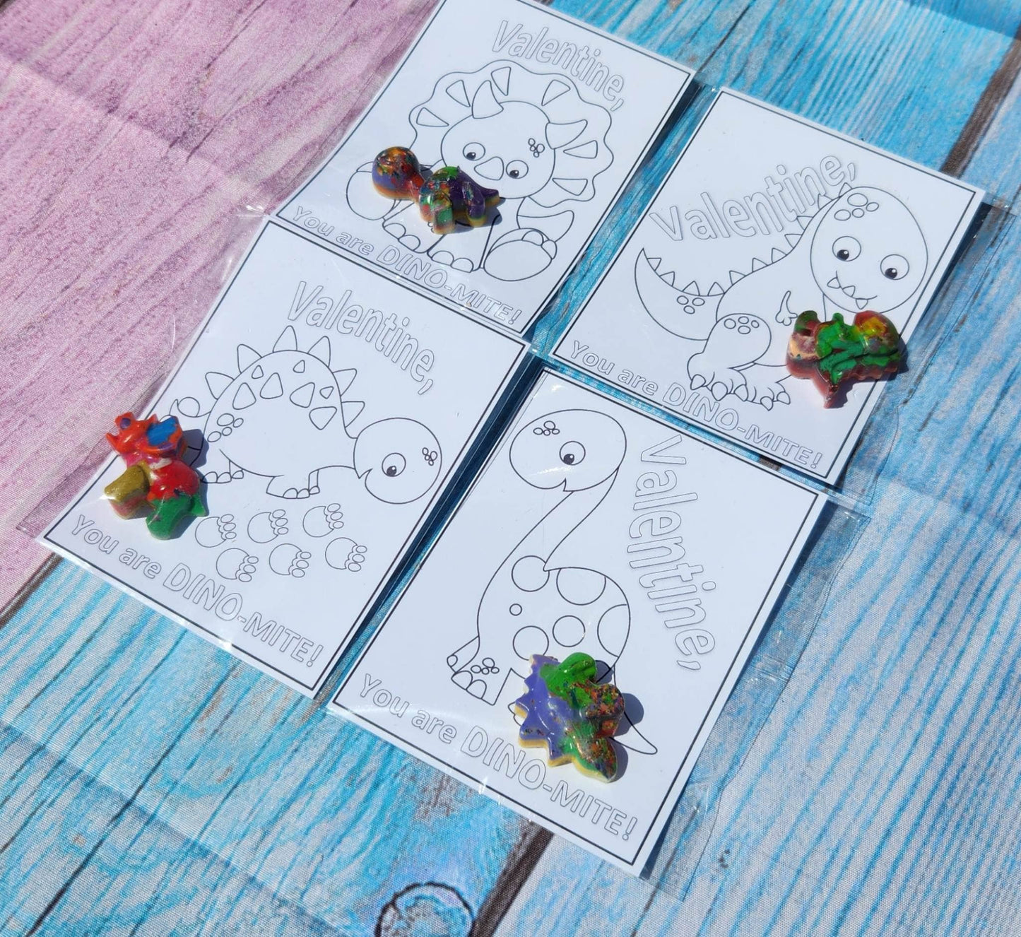 Valentines Day Cards - Dino Cards, Valentines Day Dino Cards