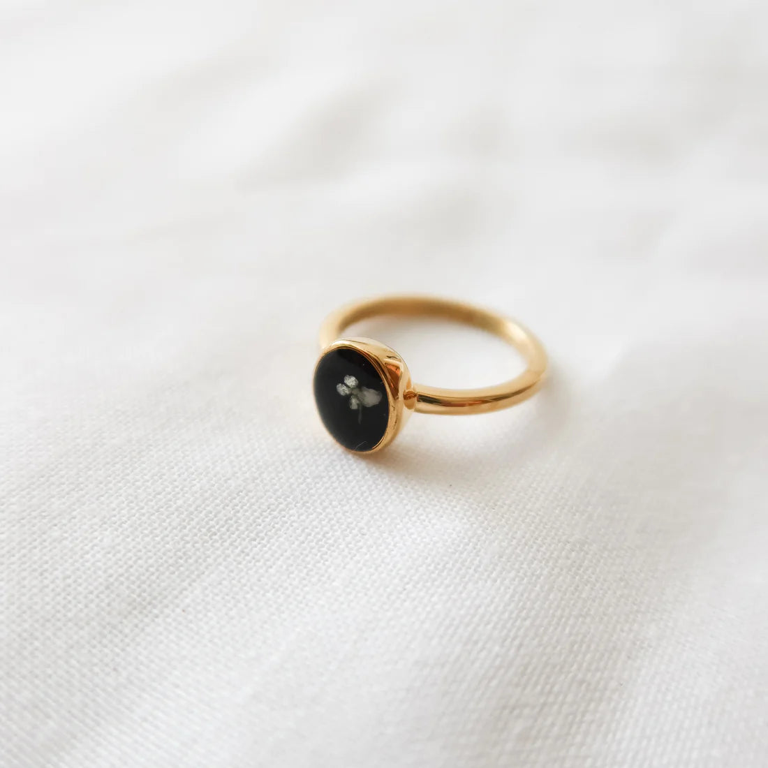 Starry Night Queen Annes Lace Ring, size 8