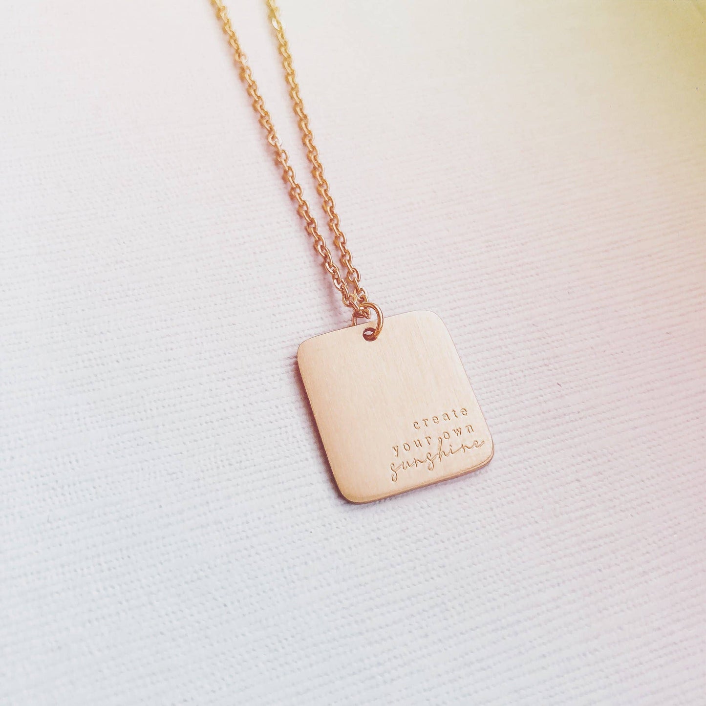 Create Your Own Sunshine Necklace