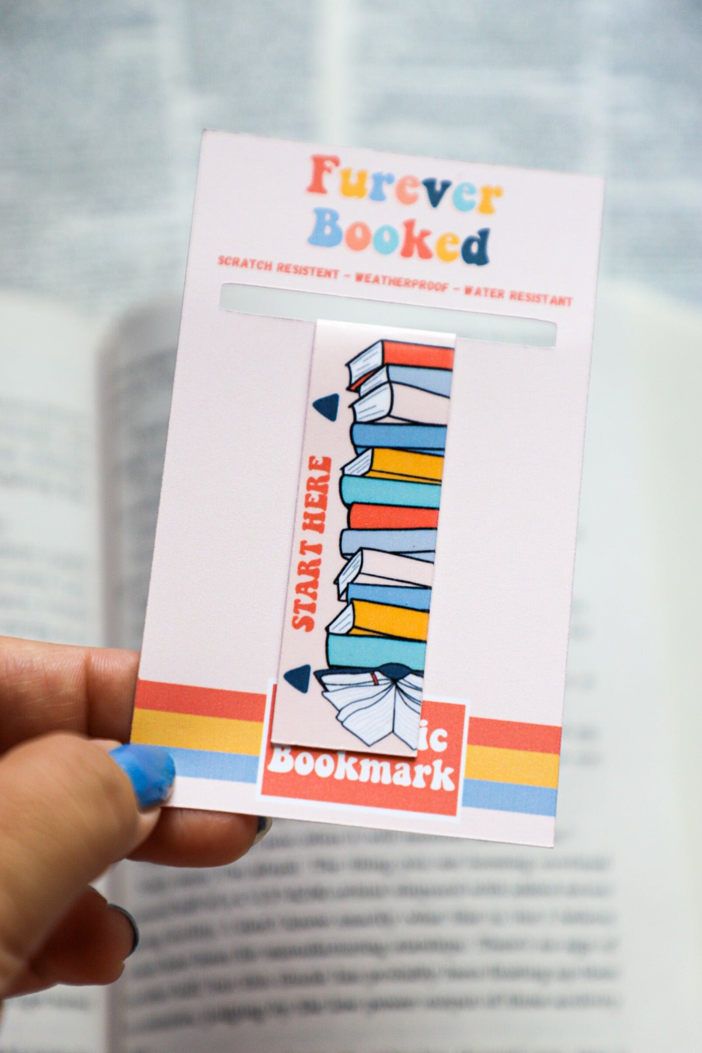 Start Here Page Holder Magnetic Bookmark 2