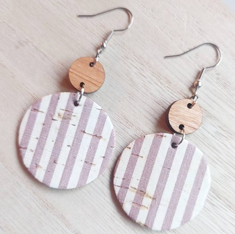 Tanner in Mauve Stripes