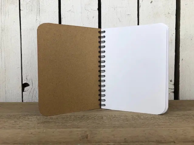 Small Book Page Covered Journal