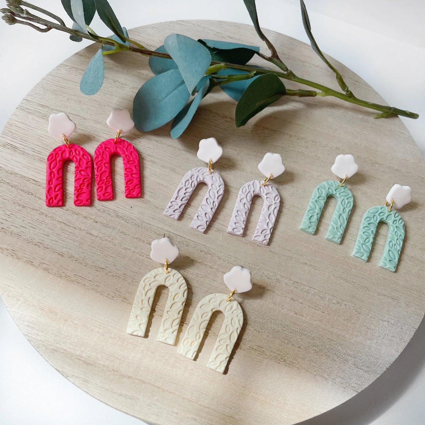 Spring Clay Earrings