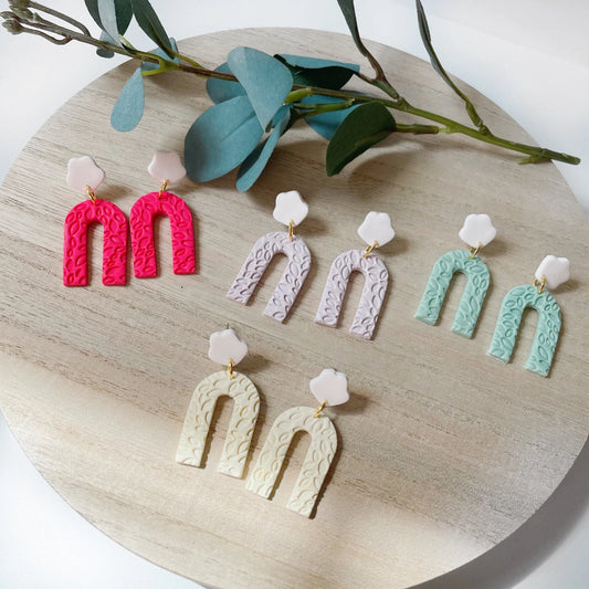 Spring Clay Earrings