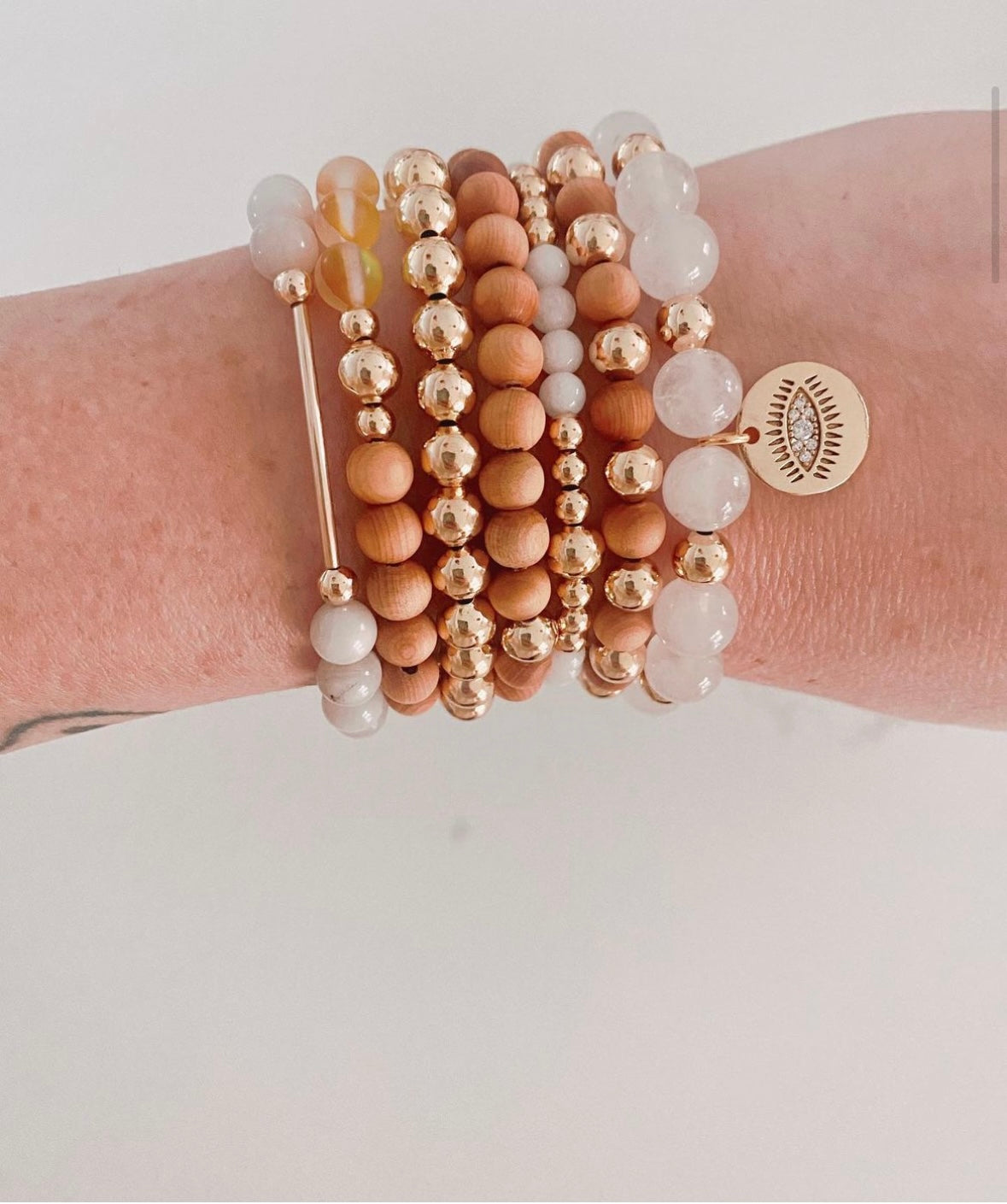 White Agate Bracelet