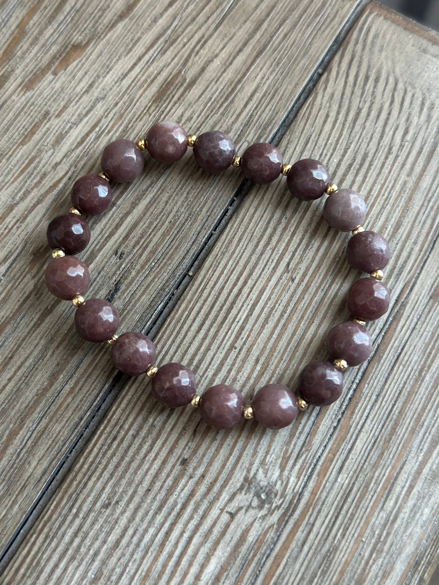 Poppies and Jules Aventurine Bracelet