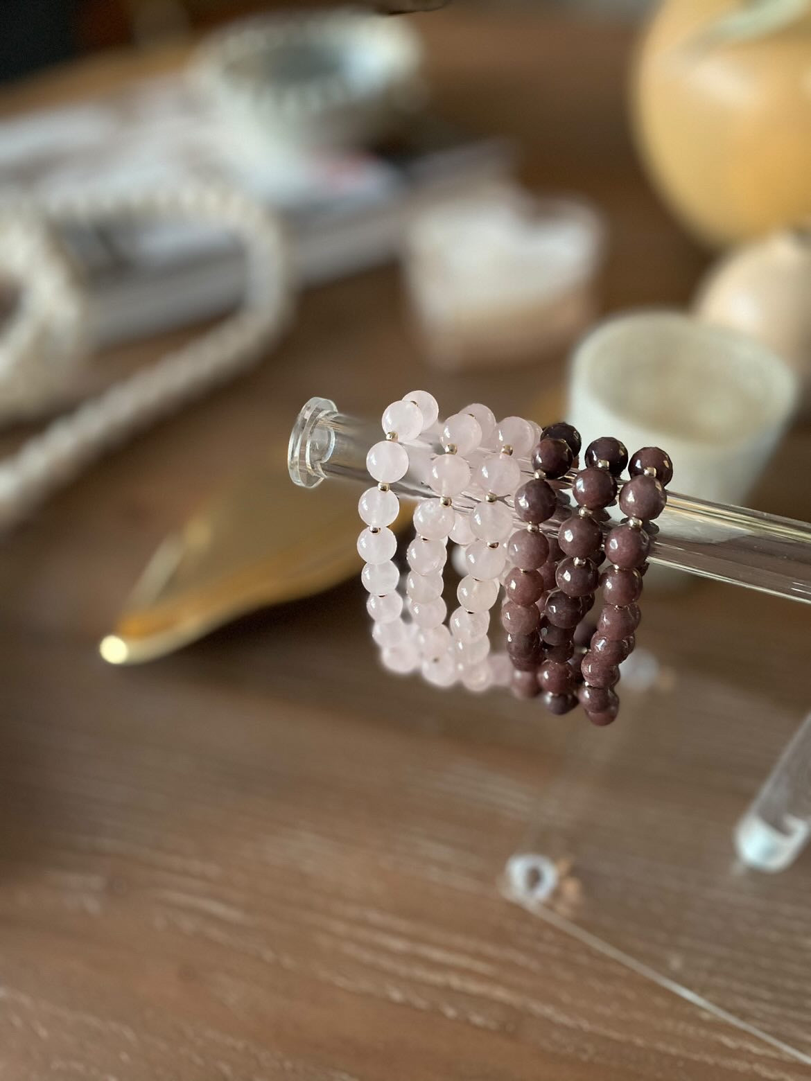 Poppies and Jules Aventurine Bracelet