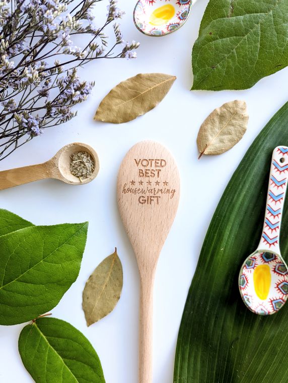 Voted Best Housewarming Gift Wooden Spoon