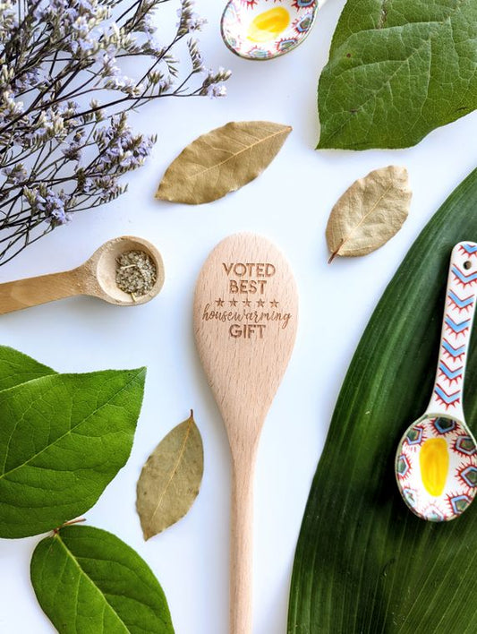 Voted Best Housewarming Gift Wooden Spoon