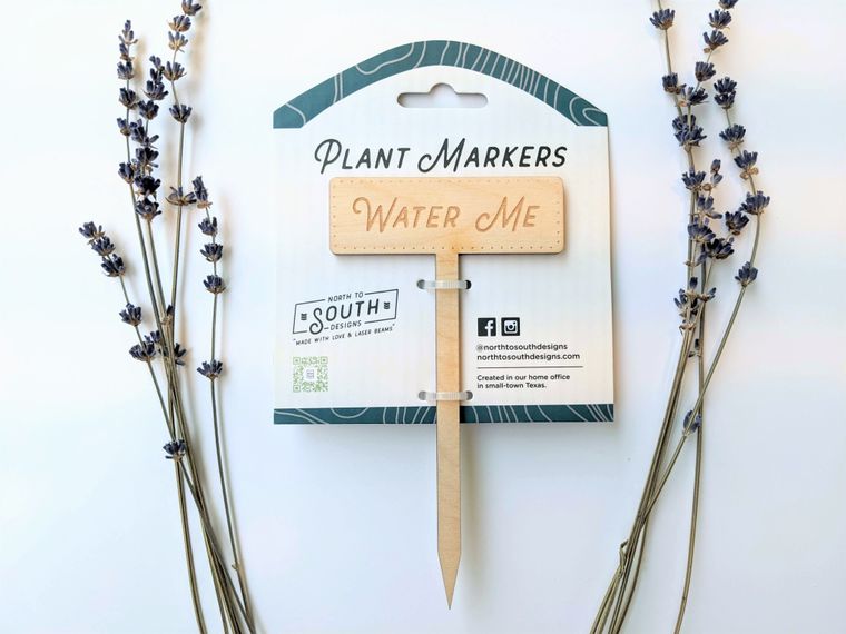 Plant Lady Garden Marker