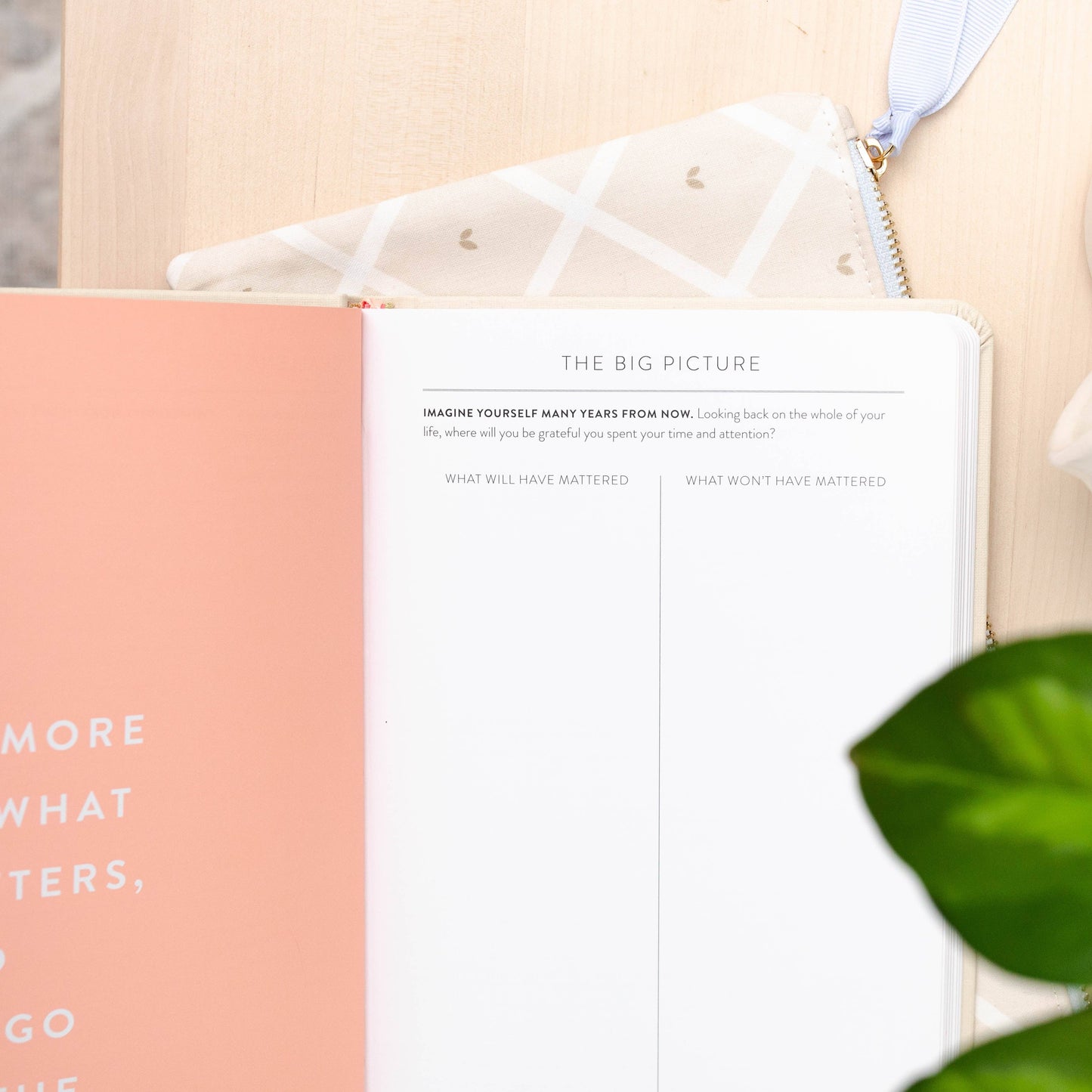 90-Day PowerSheets® Goal Planner | Natural Linen